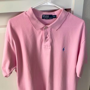 Polo Ralph Lauren light pink polo XXL